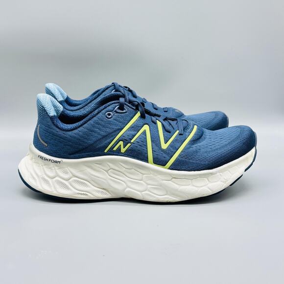 New Balance Shoes Mens 11 Blue Fresh Foam X More v4 Cushion Road Running Sneaker main image 4